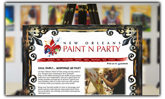 New Orleans Paint N Party