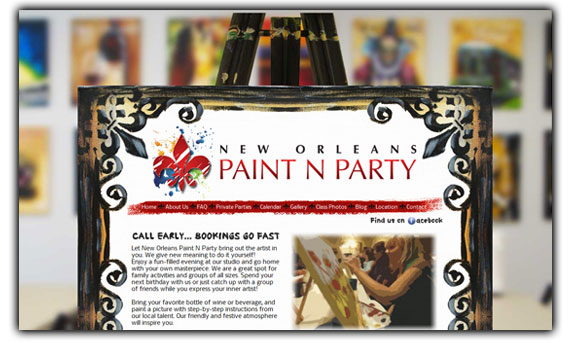 New Orleans Paint N Party